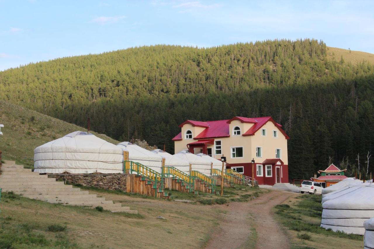 Hotel Sara'S Camp Zuunmod Exterior foto